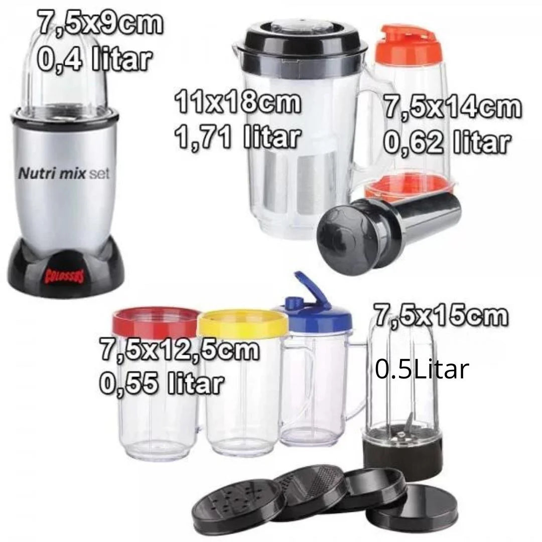 Blender Nutri Mix Set