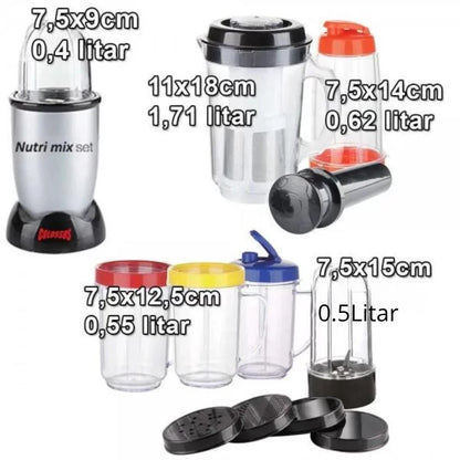 Blender Nutri Mix Set